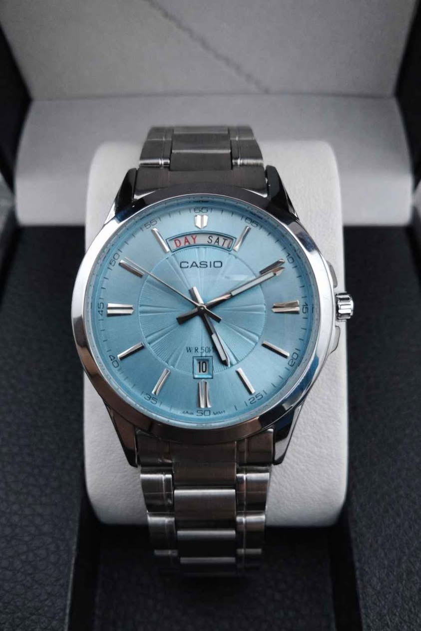 ساعات جديدة انواع اكو باتك فليب و كاسيو و روليكس و باجيت مادة صنعهن ستانلس ستيل
قوي وزن ثقيل بيهن تاريخ قفل فراشة مع علبة
السعر:-25الف مع التوصيل بغداد, العراق


**إذا كنت صاحب هذا الإعلان وتريد حذفه لأي سبب، رجاءا أرسل رسالة إلى الدعم الفني**