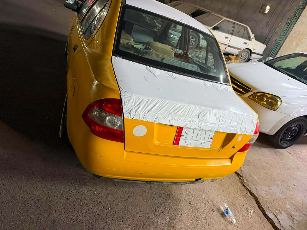 طيبة موديل 2015 رقم بغداد مشروع وطني مصفره هيه وغرامات مكفوله السياره بس المكينه بيها خيط بخار والباقي كله جاهز سياره خير من الله سعر 32 وبيها مجال لطيبين اتصل بيك خير ودلل مكاني كربلاء ‭***********‬
