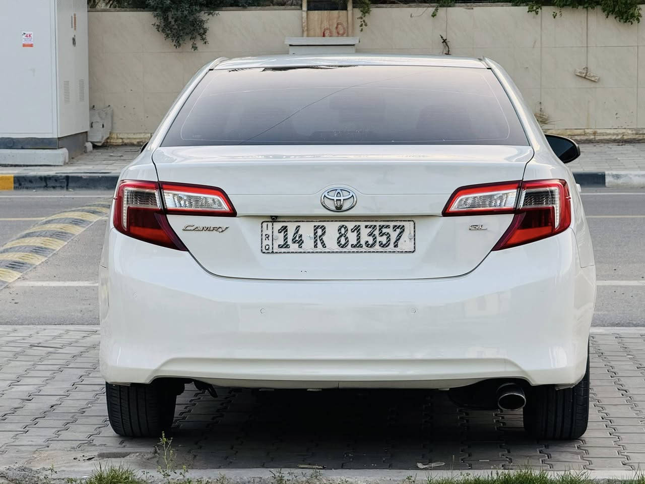 سلام عليكم كامري خليجي موديل 2013 
كفاله من الضربه وكافه الاصواليات بيه 3قطع صبغ بدون اي ضربه  السعر (133$)رقم بصره بسمي الدولي سنويه وهزه 2031 سياره جديده معنى الكلمه جاهزه مكينه 2500 كير حداده تخم تاير تبريد تدفئ شغال داخل عسلي جلد صاج شاشه كامره حساسات سياره جاهزه اي نقص مابيه واستخدام شخصي الاستفسار *********** عنواني البصره
