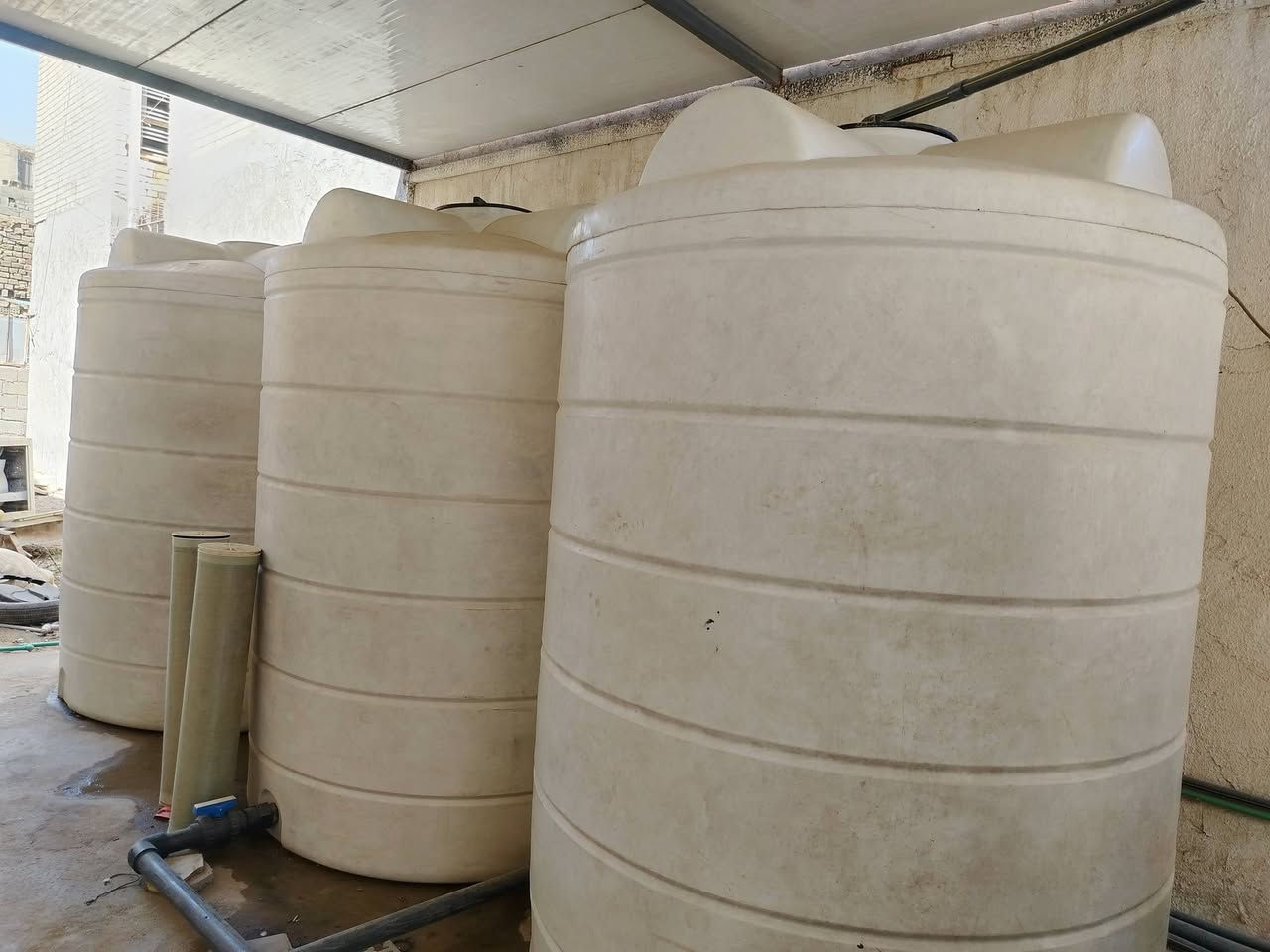 بيع مستعجل محطة ماء ارو 2000 لتر 
المواطير إيطالية
الأملاح 10
منبرين جديد
اطفاء وتشغيل فول اوتوماتيك
تانكيات 3 ابو ال5000 لتر
ميز ترس
روبن 
المحطة جديدة وكاملة من كلشي 
العنوان بغداد الشماعية
للاستفسار التواصل على ***********
