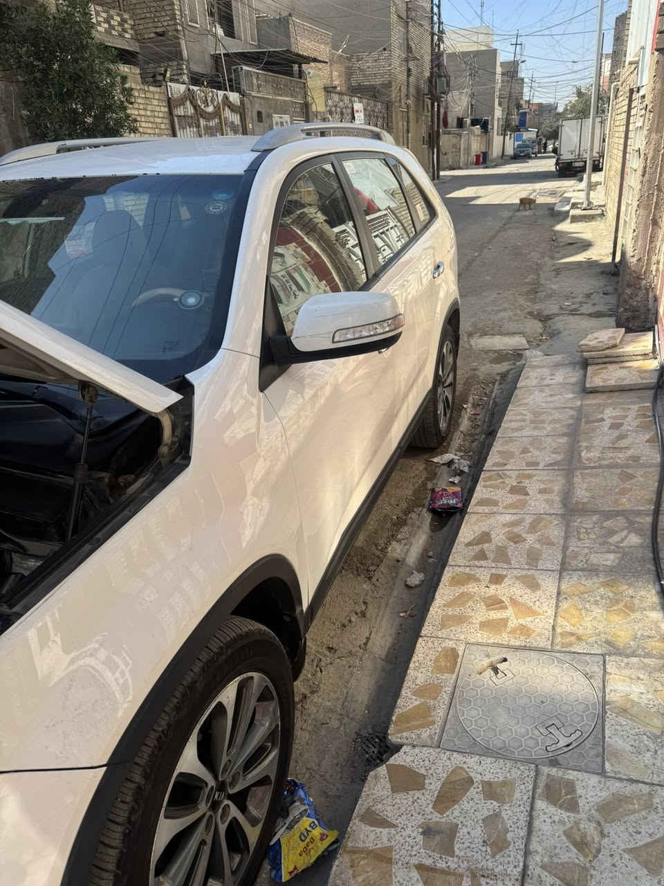 كيا سورنتو 2014 خليجي سبعه راكب رقم أربيل محرك اربعه سلندر 2400 دوش صوره الحادثً. مرفق بلصور مع السونارالعنوان بغداد السعر (150)$ورقه رقم الهاتف ***********
