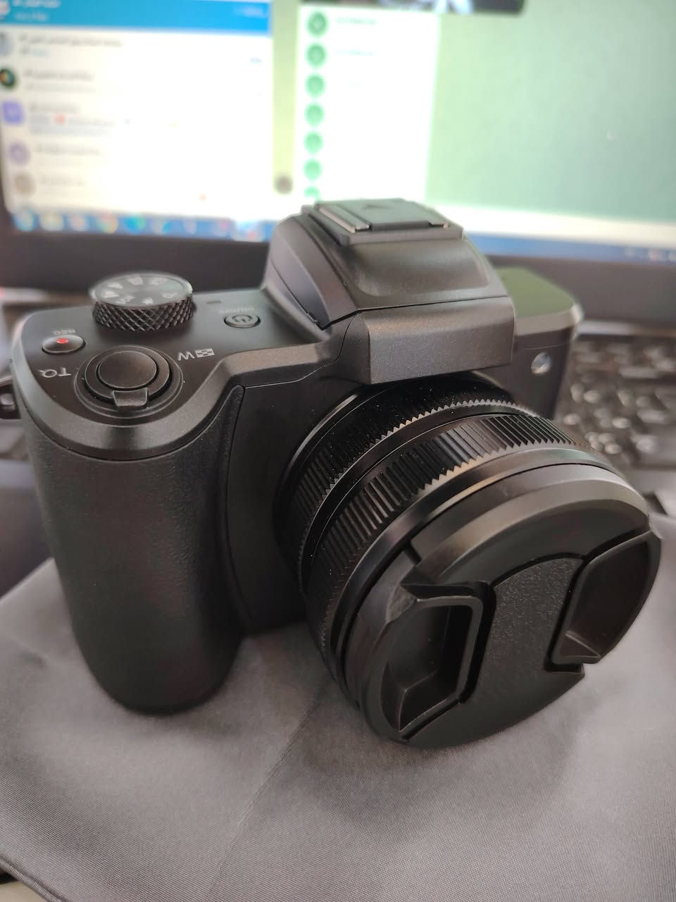 كامره للبيع جديد غير مستخدم شاشه لمس كبل كامره زوم متحرك مع رام 4 كيكا السعر 165 مع التوصيل للأستفسار خاص او على الرقم واتساب ***********
