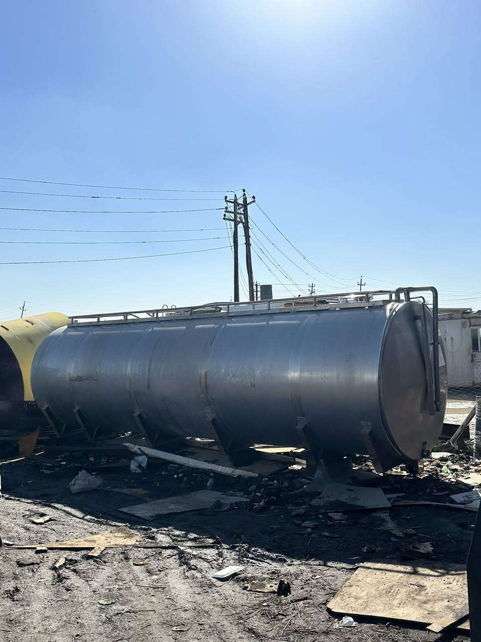 معمل حداده كافه الخزانات الحديد جميع الاحجام موقع بغداد جرف النداف قرب شركه العامه باداره ابو طيبه *********** اسيا

‭   0790 472 2524‬اثير
