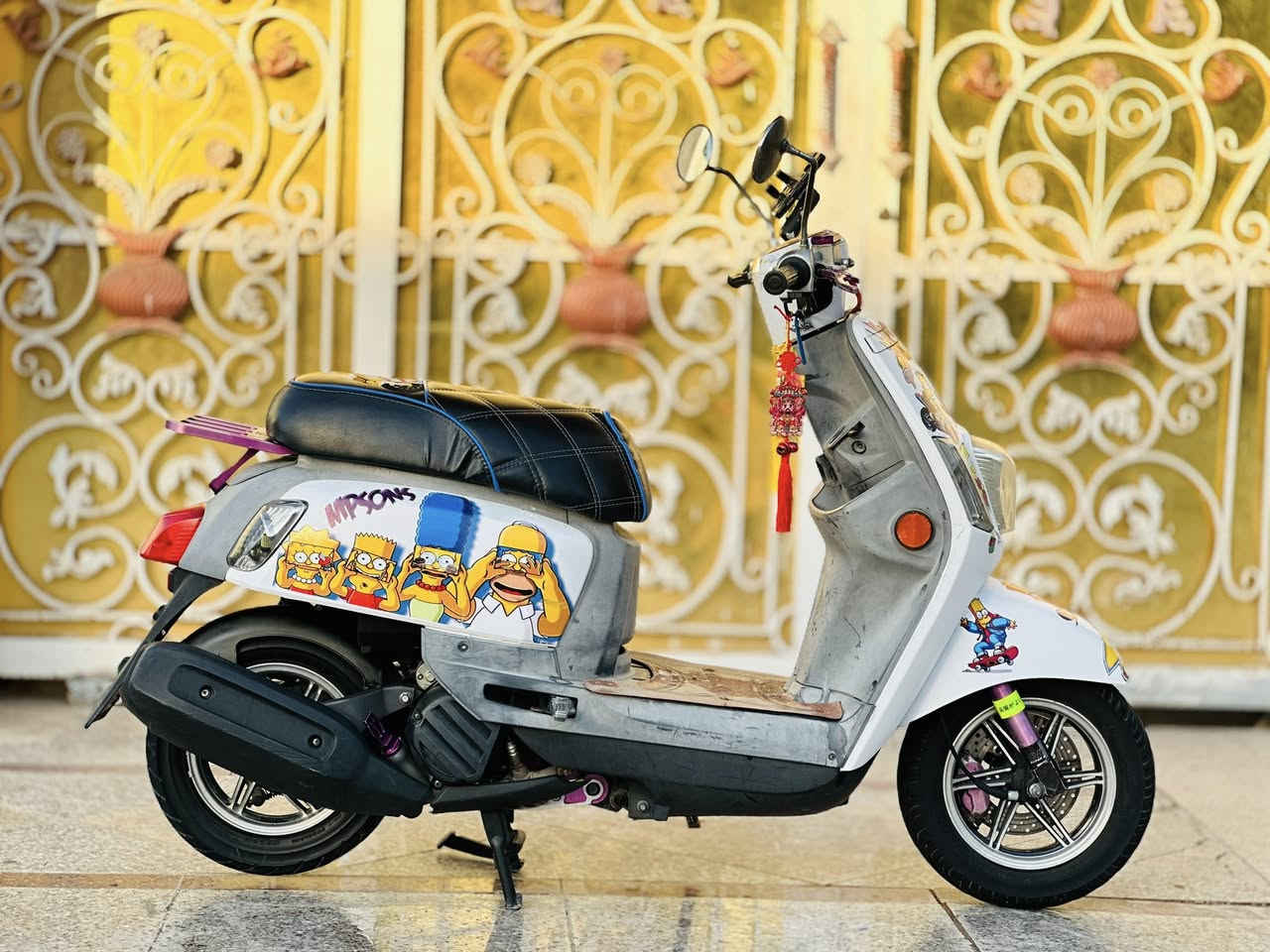 تحيه طيبه ❤️
بوليسي مسطره 
الدراجه بلاديه 
مكفوله كفاله عامه من كلشي 
الدراجه نازله بشهر ل٩ وصلها موجود 
الدراجه خير من الله 
مابيه نقص ولا شي 
التزويد والغراض البيها موضح ب صوره
مايحتاج اذكرهن 
الدراجه مغلفهppf
مكاني بابل قضاء الهاشميه 
للاستفسار ***********
بيع فقط ❤️
