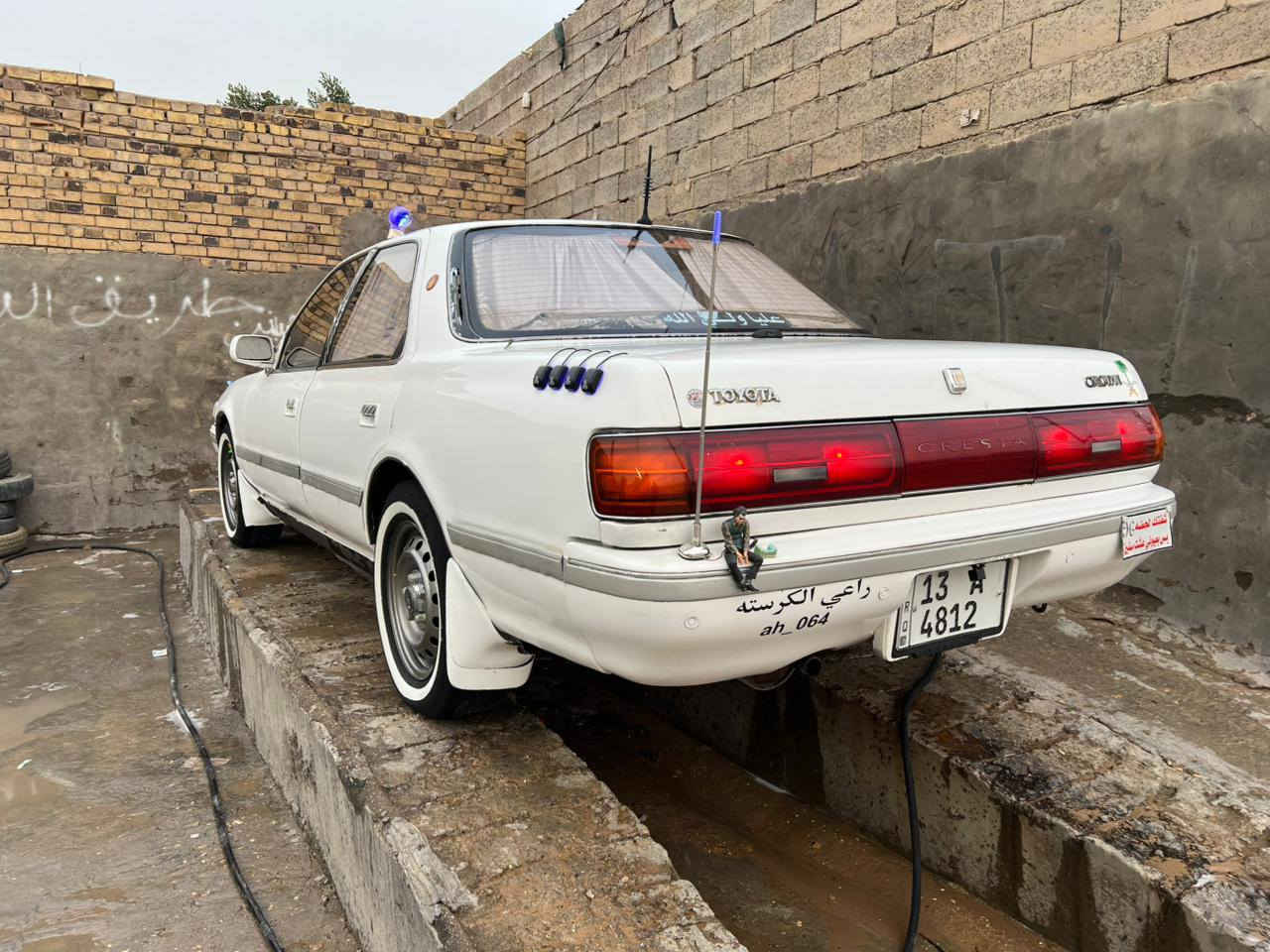 السلام عليكم حبايب كلبي كرسته تكم موديل 92 سياره مسستمه بدون ضربه  مصبوغه عام جماليه السياره احله من الصور تجي تكلب وتفحص سونار  مكفوله كص نقل عيب شرعي بيها طخات بالجاملغات الخلفيه ومعمرات ماواصلات للحوض سياره كير مكينه خير من الله  اترايك وين ميعجبك سياره رقم ميسان نكليزي بسمي سنويه صقطت قبل شهرين سياره مصفره من كلشي مداور ثاني يوم سياره بيها منضومه غاز خزان ابو ال 80 +صيانه مجانيه لمده سنه ضمان الصيانه باقيله 9اشهر حداديه 100/%100قبل 20يوم بدلتها امامي خلفي تخم تاير ابو الخطه +ويل عادي سياره سنتر لوك تقفيل تفتيح عن بعد دشبول جديد توني شاده كهربائيات كلها شغاله منضومه زنون السعر المطلوب 50وبيها مجال حك الجيه ممتواجد ع الفيس الاستفسار الاتصال ع الرقم ‏‪***********‬‏
