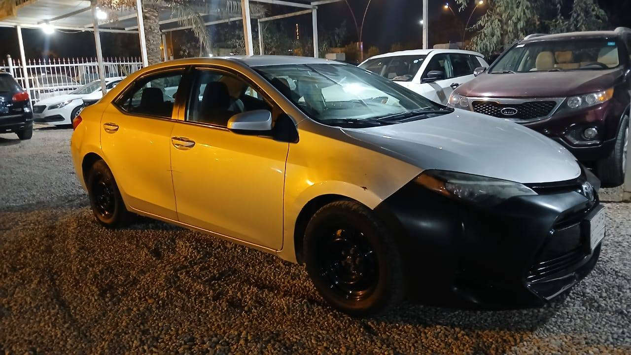 السلام عليكم اخوان
تيوتا كورلا موديل 2017 لون سلفر رقم بغداد مشروع وطني السياره كير محرك خير من الله السياره حادثهه بامريكا دعاميه بدلته لون اسود وبعدني مصبغته واما بالعراق صبغ بيهه 3 قطع اثر جراد فقط بدون حادث بدون خدوش بس جارد وصبغوهه والسياره هالموجود  السونار موضح بالمنشور
السعر 120 وبيهن مجال للطيبين
العنوان ديالى جديده الشط 
الرقم ***********
للبيع او المراوس حسب القناعه
