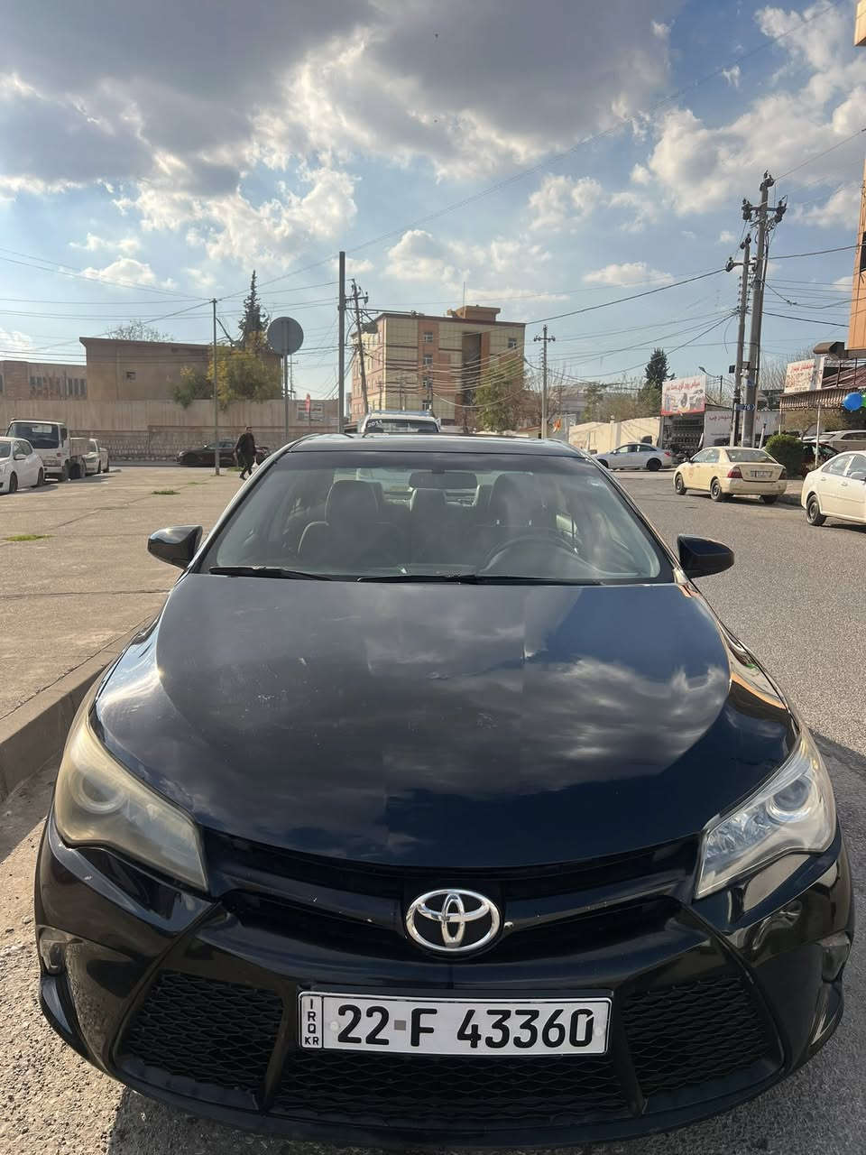 Camry 2016 black SE
کامری ٢٠١٦  SE
دوو پارچە بۆیاخ بێ ناو بێ ئەیرباگ
سەقف سلاید 
سەیارەیەکی هەتا بڵێی پاکو بێ کێشە
گێڕو مەکینە بە شەرت 
پشتو پێش کەپس 
سوکان شەفت 
٤ تایەی نوێی لۆکی لەسەرە
سەنەوی نوێ 
١٥٢ وەرەقەو مەجالەکی کەمی برایانە 

0750 854 5589
