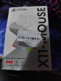 ماوس • ATTACK SHARK-X11 • جديد مع اكسسوارات