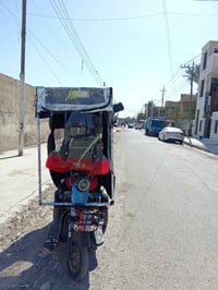 شكرا للإدمن.. دراجة شحن ثلاث عجلات ايطارات وبطاريات جديدة ومعاها بطاري...