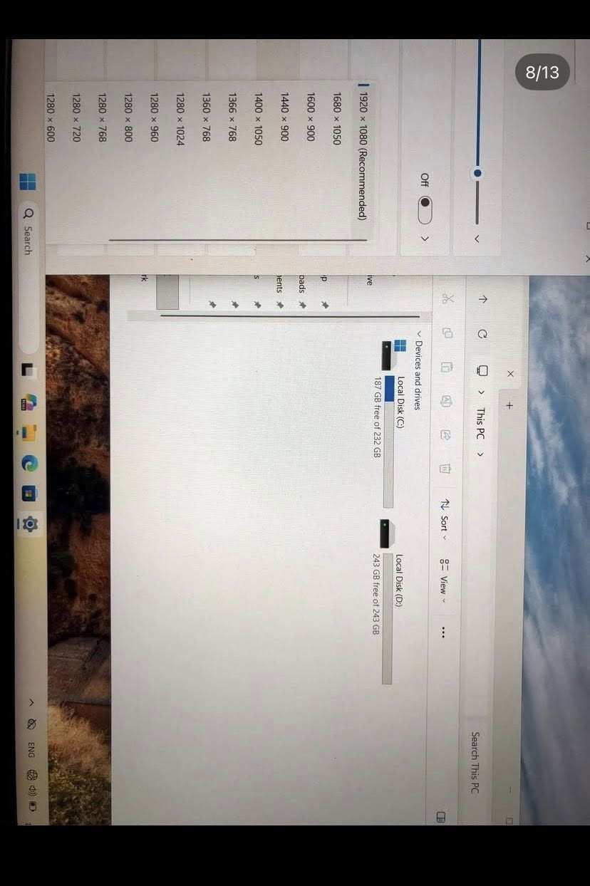 مرحباً يا شباب، لدي هذا الكمبيوتر المحمول للبيع. وهي مخصصة للهندسة والألعاب.

Dell precision 3551
Generation 10
Core i7- 10750H- 2.60 GHz - 6 core - 12 Cpus
Graphic xariji Nividia Quadro P620 - 4 GB
Graphic card intel Ultra HD- 8 GB
12 Gb graphic!!
Ram 16 GB DDR4
Hard SSD 512 GB
Shasha 15.6 inch
Shasha FULL HD 1920X1080p
Keyboard LED
type C 
HDMi 
bluetooth + wifi + camera
Winodws 11 pro Actived
سعر ٤٠٠$


**إذا كنت صاحب هذا الإعلان وتريد حذفه لأي سبب، رجاءا أرسل رسالة إلى الدعم الفني**