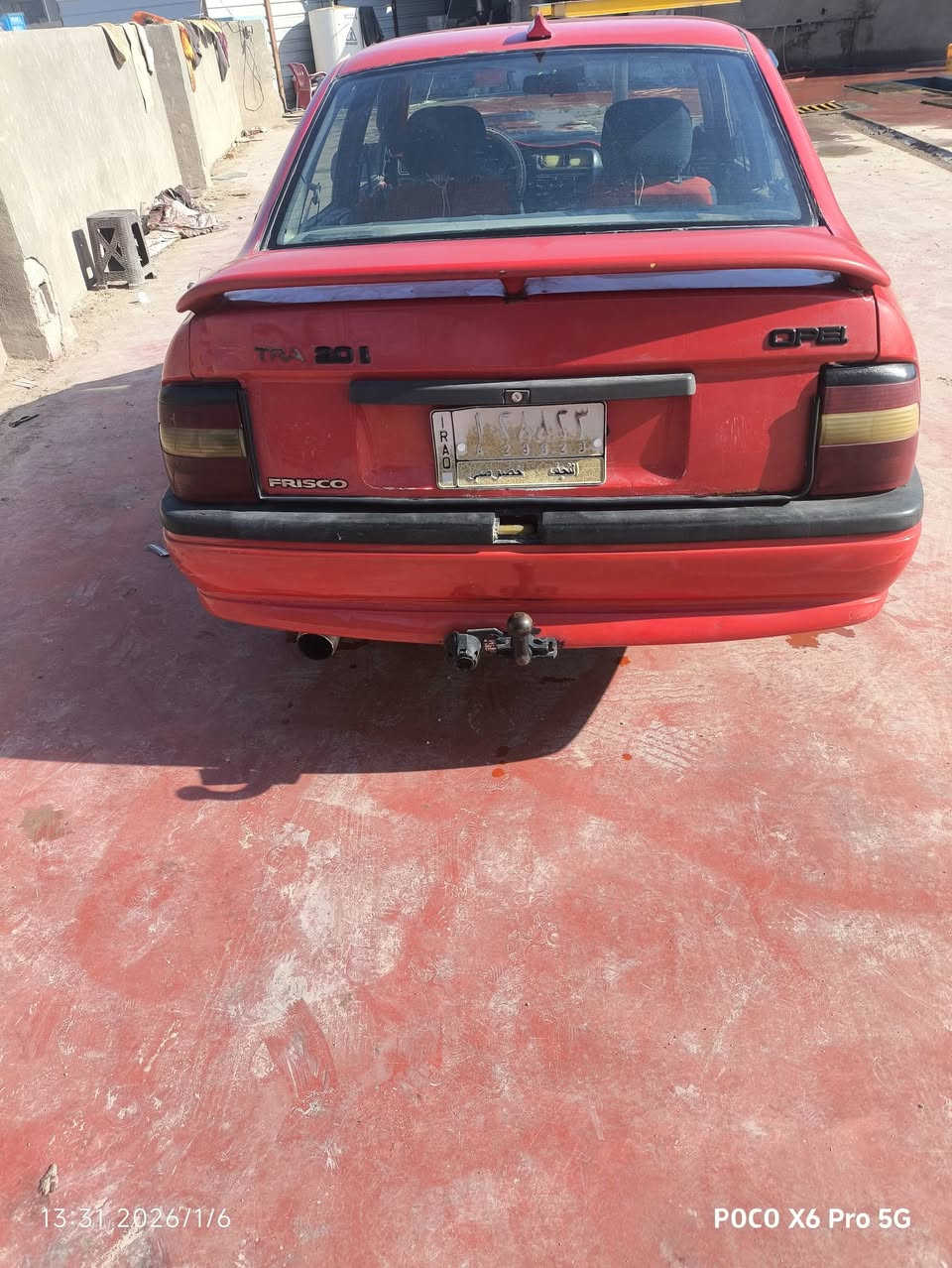 سلام عليكم اوبل فيكترارقم نجف مديل 92گير مدورثني يوم ومحرك خير من الله حداديه نضيفه تخم تأير جديد ماشي كهربيات مسجل شغال ساره كشر نضيف السعر 20وبيه مجال رقم الهتف***********//مكان بابل الكفل غير متواجد على الفيس
