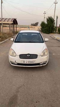 اكسنت موديل 2011 خليجي شركه العامه حجم المحرك 1600 دوش رقم بغداد الدول...