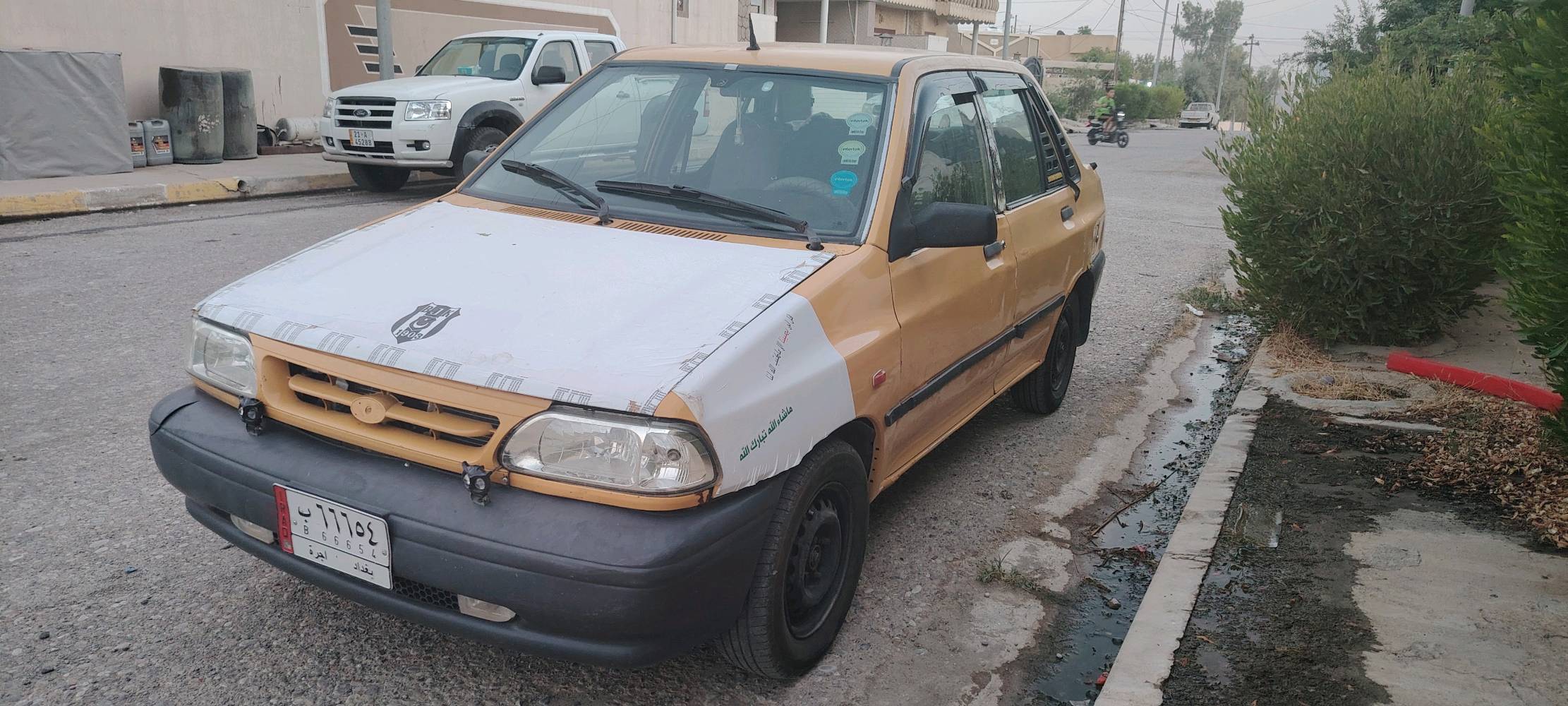 السلام عليكم عندي سايبا موديل ٢٠١٢ كل شي مابي صبغ بيلادي كير مكينه شرط تبريد شغال ثلج كهربائي شغال مشروع وطني شاشا ايباد كوبون بنزين بي سنويه جديد ٢٠٢٧ رقم بغداد 