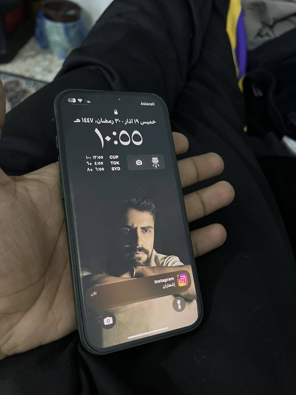 سلام عليكم شباب 
جهاز ايفون ١٣ عادي ذاكره ١٢٨ بطاريه ٧٩ جهاز ما مفتوح وتر بروف ونضيف جدا زلغ مابي مكاني بغداد البياع سعره ٣٨٠ ومجال حك الجيه بس جهاز نضيف حيل وشحنه استخدام مواقع تواصل من صبح لحد لل مغرب يلا اشحنه مره ثانيه ويكون بي ٣٠ او ٢٥ يعني كلش محافض عليه


**إذا كنت صاحب هذا الإعلان وتريد حذفه لأي سبب، رجاءا أرسل رسالة إلى الدعم الفني**