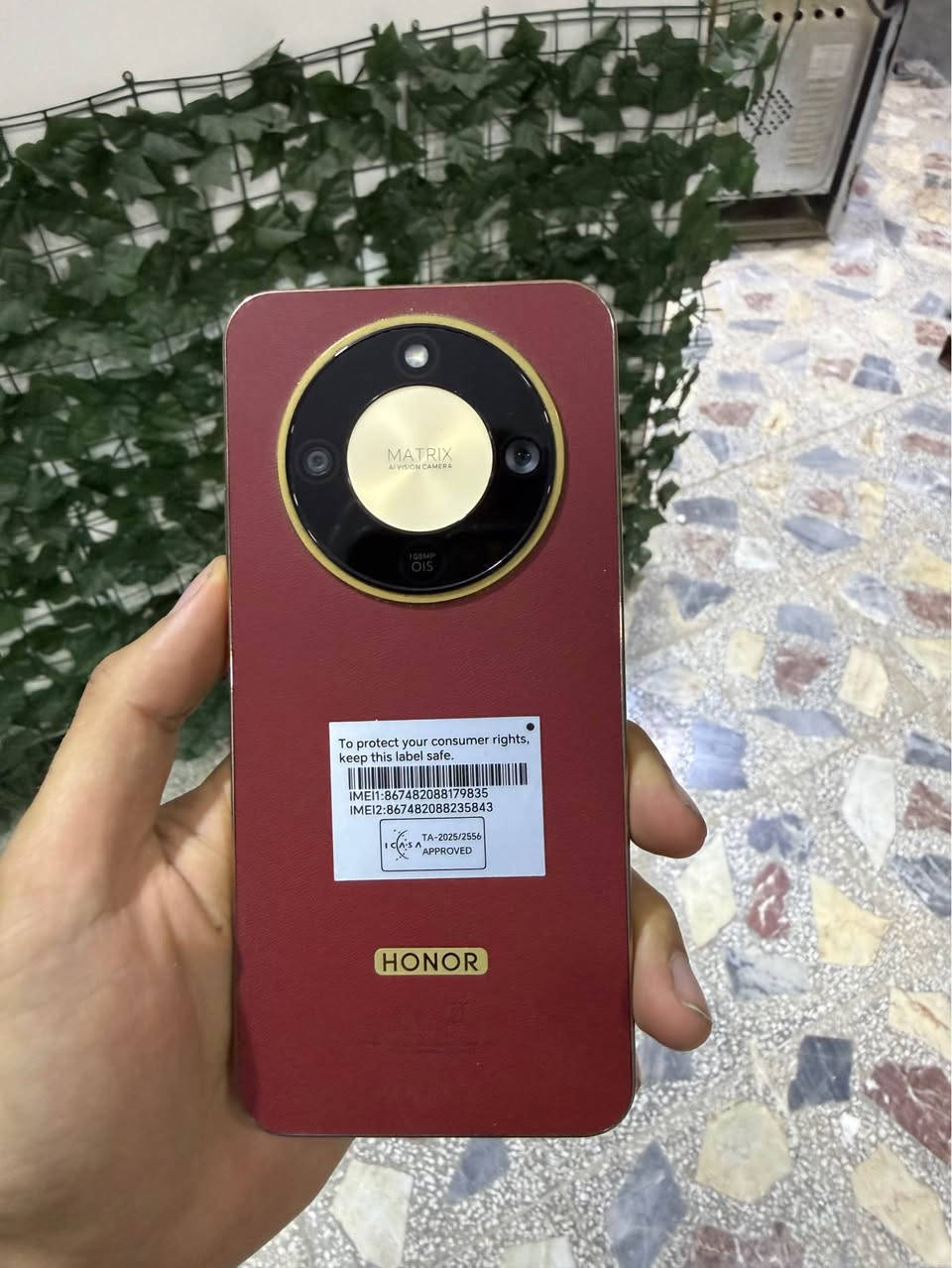 هونر  x9d (للبيع)
ذاكرته /256
العشوائية/ 12
جهاز استخدام شهر فقط 
السعر /400
مكاني /نجف
للاستفسار *********** واتساب وخاص موجود ايضاً النجف, العراق
