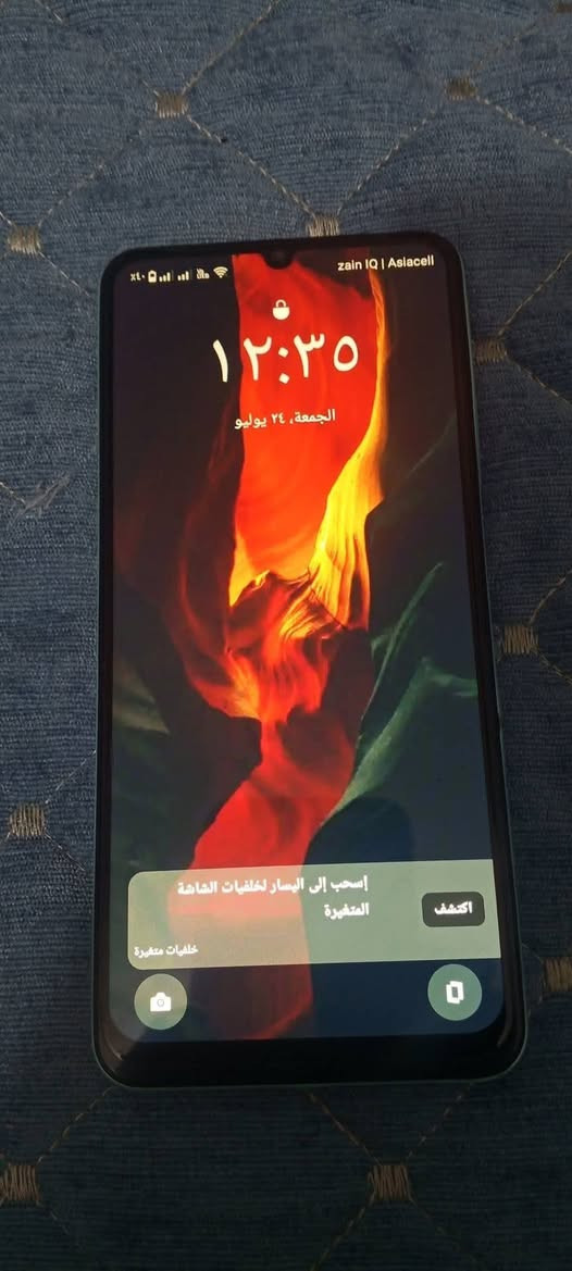 موبايل ريلمي c51 مبدل شاشة اصلي موبايل عملي وسعره مناسب ذاكرة ١٢٨ والداخلية ٨+٤ المهتم يتواصل عبر الرقم *********** واتساب او يتفضل خاص
