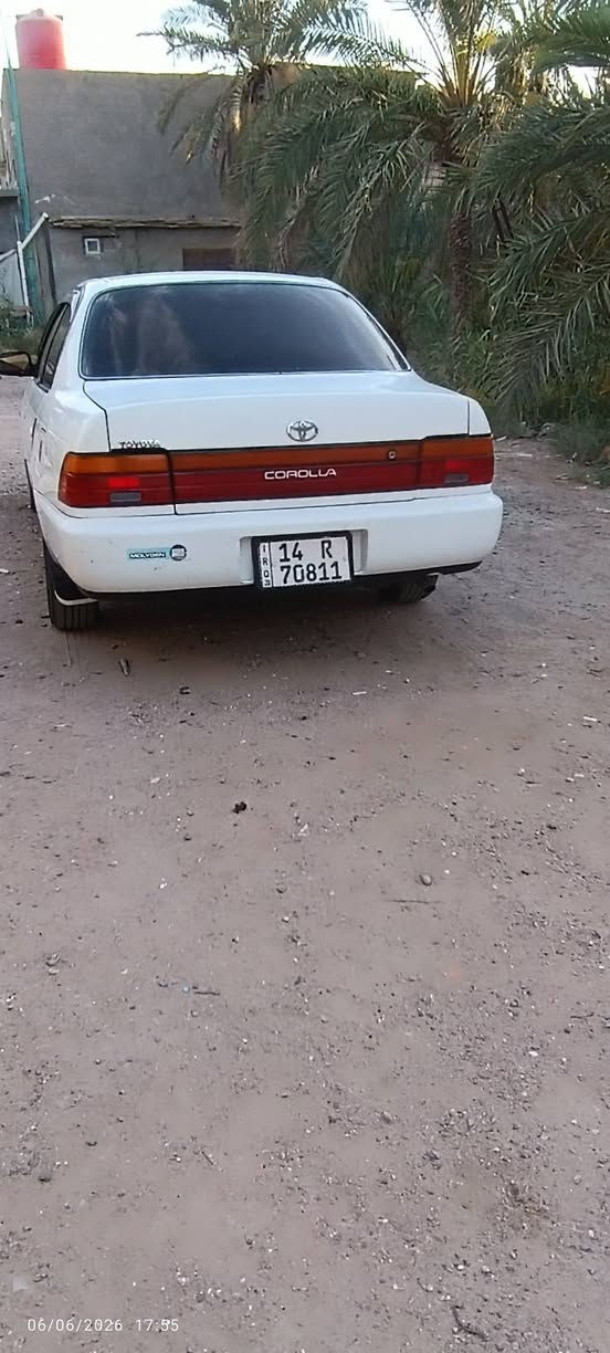 كورولا موديل 93 مكينه 1600
گير ميكانيكي أربع نمر 
مكفولة من الگلبه والگص والعيب الشرعي بسمي السياره سنويه منتهيه بشهر 12 اصيرلها سنتين 
تخم تاير تبريد شغال دشبول يسرى بلاد جام گهربائي كله شغال كهربائيات كلها شغاله 
مبدل سستم كامل أربع أبواب+ قبق صندوگ +چاملغات اماميه+بنيد+عرضانيه مكفوله من الضربه ما عدا ضربه بل بگ لايت الخلفي مال العبري مو قويه
***********
واتساب البصرة, العراق
