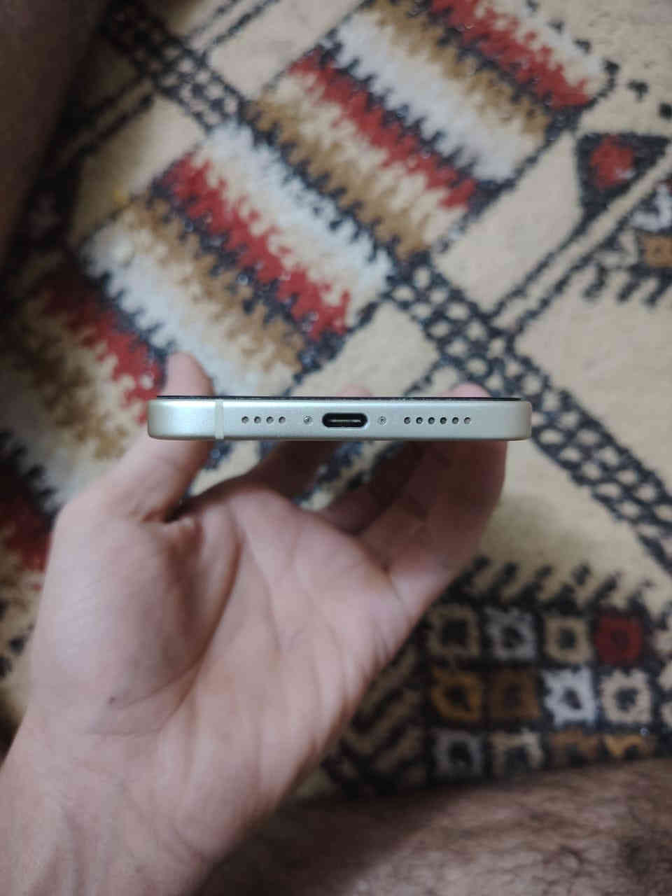 السلام عليكم
ايفون ١٥ بلس ذاكرة ٢٥٦ بطارية ٨٩ الجهاز كفاله عامة من الشخط ملحقاته وياه اللون ليموني مكاني بابل السعر ٩٠٠ رقمي ***********
