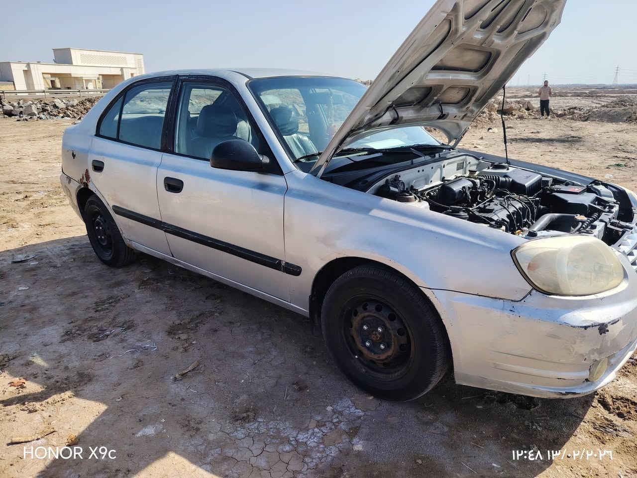 هونداي كسنت فيرنه موديل 2005اصولي رقام نكليزي بسمي حداديه حلوه سياره بلاديه مكينه 1300سياره خير من كير عادي مابيهي اي نقص قبل كلشي مداور رقم ميسان 4رقام ميز سعر 45بيها شي قليل مجال تبريد وياسويج ***********
