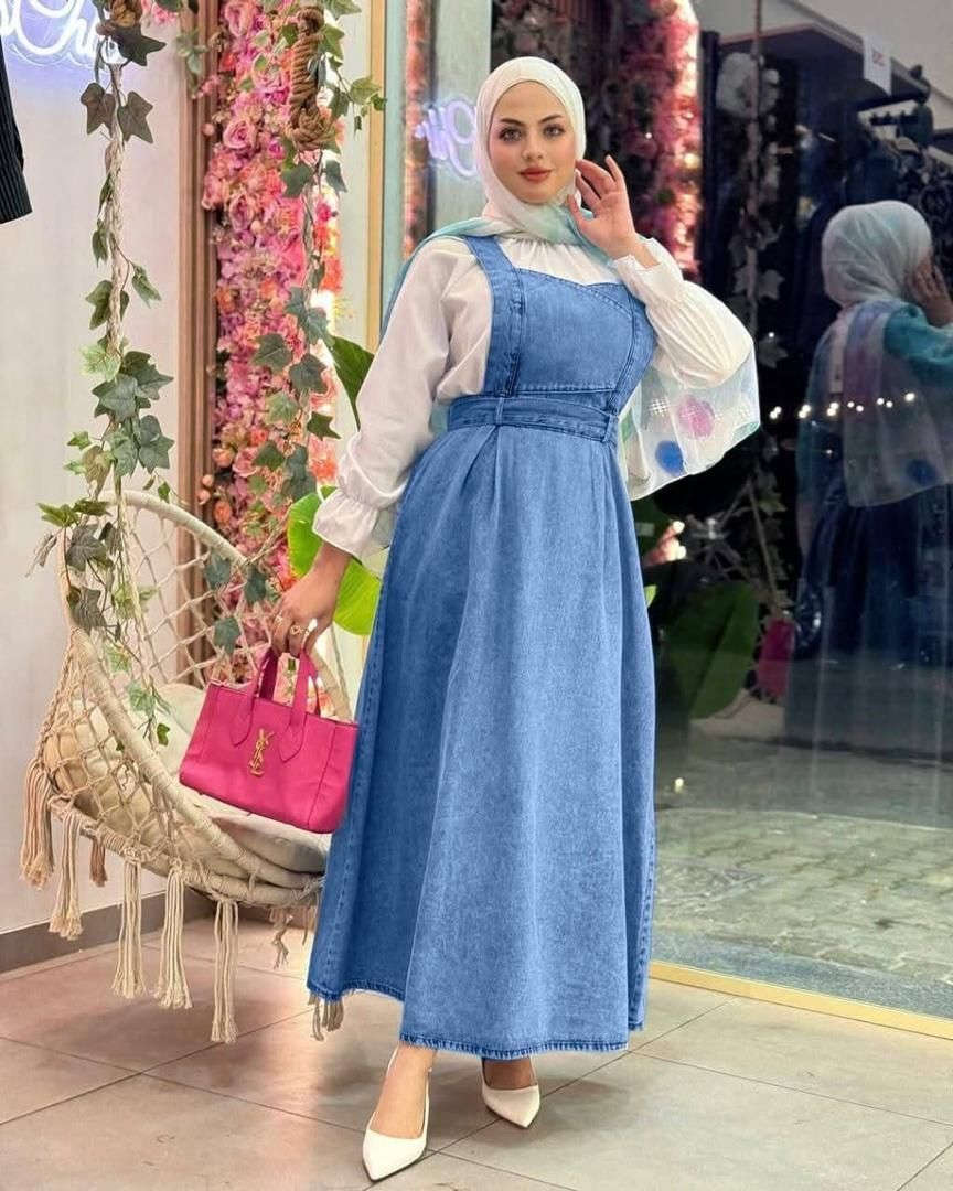 *مستمرررين معكن بالتريندات وبأحلى موديلات* 

*فستان جينز تقيل موديلين مكرنش وسادة مع قميص باربي*

*أول موديلات العيد بلشنا فيهن*

*الالوان بالصور مطابقة للواقع* 

*القياسات*
فري بيلبس 38/40/42/44/46
تسليم مباشر 
شحن وتوصيل فوووري 
متوفر جملة ومفرق 

*ملاحظة القطعة مكفوووولة عنا ع تبديل وترجيع*😍❤️


**إذا كنت صاحب هذا الإعلان وتريد حذفه لأي سبب، رجاءا أرسل رسالة إلى الدعم الفني**