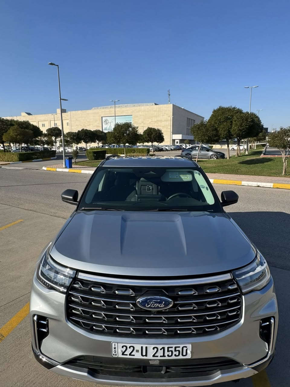 Ford explorer 2025 Active
العداد 5300 الف ميل زيرو 
الضرر جاملغ امامي وطرف باب السائق صبغ والبنيد مبدل  
ويوجد pdr قليل في الصندوق صور الضرر مرفقة بالاسفل 
#المواصفات 
 - شاشة كبيره - رادار امامي (تحديد مسار) -رادار جانبي (نقاط عمياء)- رادار خلفي (التحذير من الاصطدام)  -كشنات كهربائي
كشنات تدفئة+ هاند بريك بصمة
Auto Stat
Auto Stop
السيارة مرقم 
السعر 280 وبيها مجال قليل جدا 
موقع السيارة اربيل 
للاستفسار ***********
