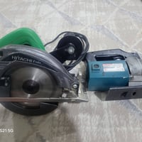 منشار قرصي ماركة هيتاشي اليابانية الاصلية ومنشار تخريم ماكيتا الياباني...