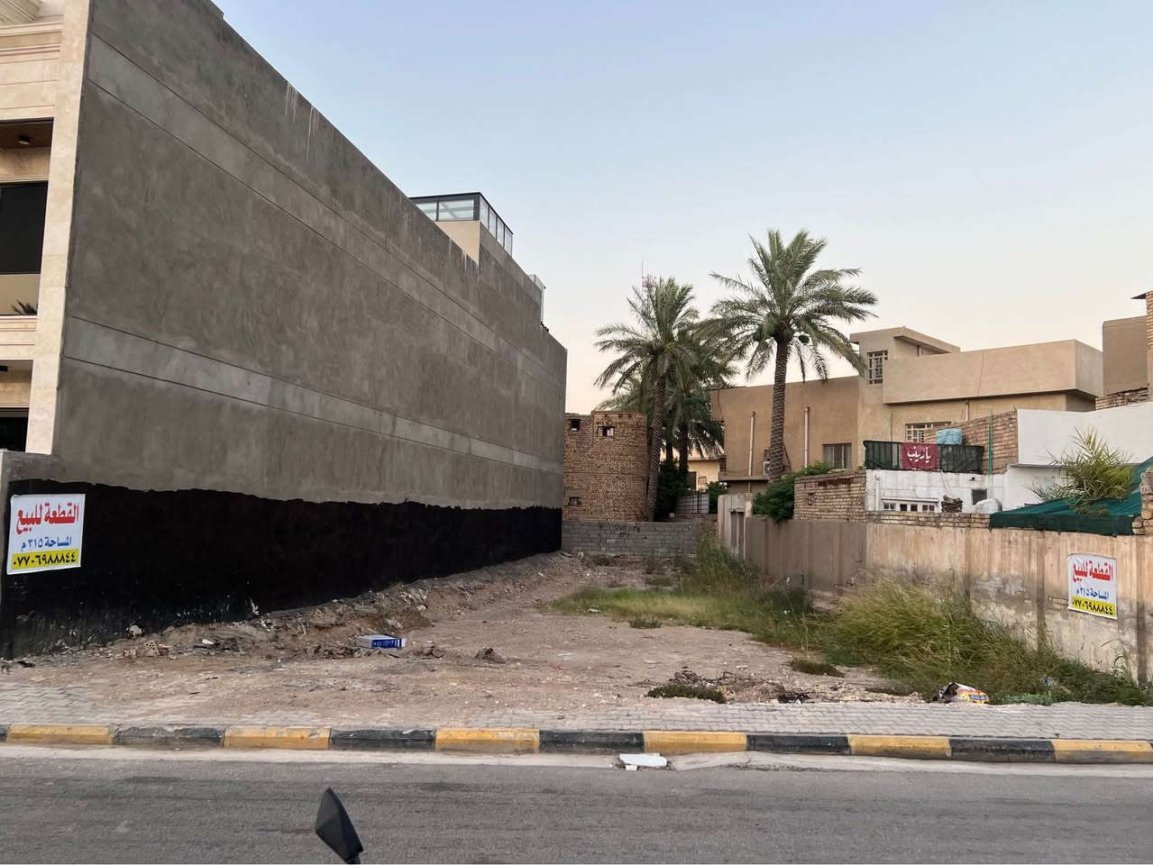 📢 أرض للبيع
كوت / العباسية / خلف مصرف العقاري / شارع كباب عادل الجصاني  
 المساحة : [315 متر مربع]

📞 للاستفسار والتواصل:
 رقم الهاتف: [***********]
 رقم الهاتف: [***********] دهل اوران, واسط
