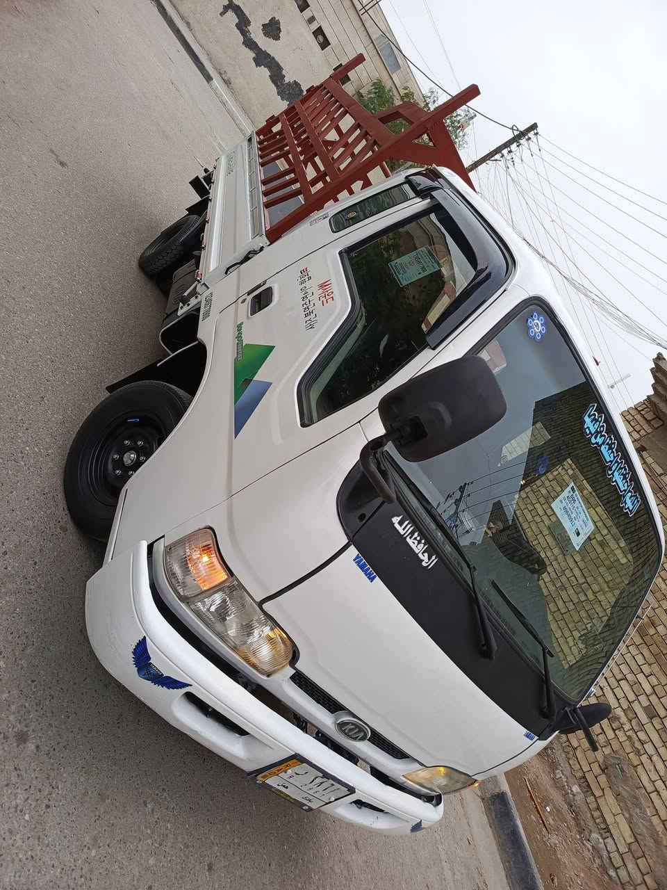 سلام عليكم.  كيه البيع.  فنتيره.    قلاب.    مديل 99. رقم بغداد.     مشروع وطني إلى 28.   صبق حزام الجماليه فقط.      مكينه وكير واكسن وشاصي خير من الله.     تخم تاير جديد.    كهربائيات شغاله    صدر امامي وخلفي جديد.   محجر تفصال.   تحويل مباشر.      دواخل شركه.   خلاف جديد.  بدي طويل 7حلقات.   سياره. جاهزه مال جناي.  السعر 64وبيهه مجال الطيبين.    الستفسار علا رقم الهاتف ***********  المكان بغداد
