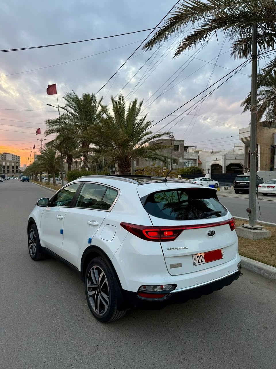 سبورتج 2020
خليجي مكفوله كفاله عامه 
فول عدا بصمه 
بنرما 
شاشا اندرويد 
كامرا دواره 
مود درايف 
حساس امامي خلفي 
اشاير بل مري 
مانع انحدار 
ويل كروم الجبير 
قطعتين تبريد 
محرك 2000 دوش مكفول 
رقم اربيل شرط التحويل 
مكان سياره بغداد سيديه 
سعر 196 
***********
