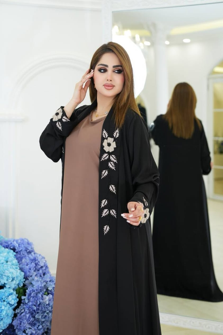 👇👇 بسم الله توكلنا على الله  👇👇
#أحدث صيحات الموضة العالمية ❤️‍🔥 
🎗️موديل أماراتي❤️
✨الأقماش حرير أماراتي الأصلي💯
🪄الشغل تطريز يدودي🧵🪡
🎗️مڪون من 3️⃣ قطع 
⤶عباية 
⤶فستان داخلي 
⤶شال

🎨🎨 الألوان :- صورة
🎗️اتلبس :- من وزن 50 الى وزن120


**إذا كنت صاحب هذا الإعلان وتريد حذفه لأي سبب، رجاءا أرسل رسالة إلى الدعم الفني**