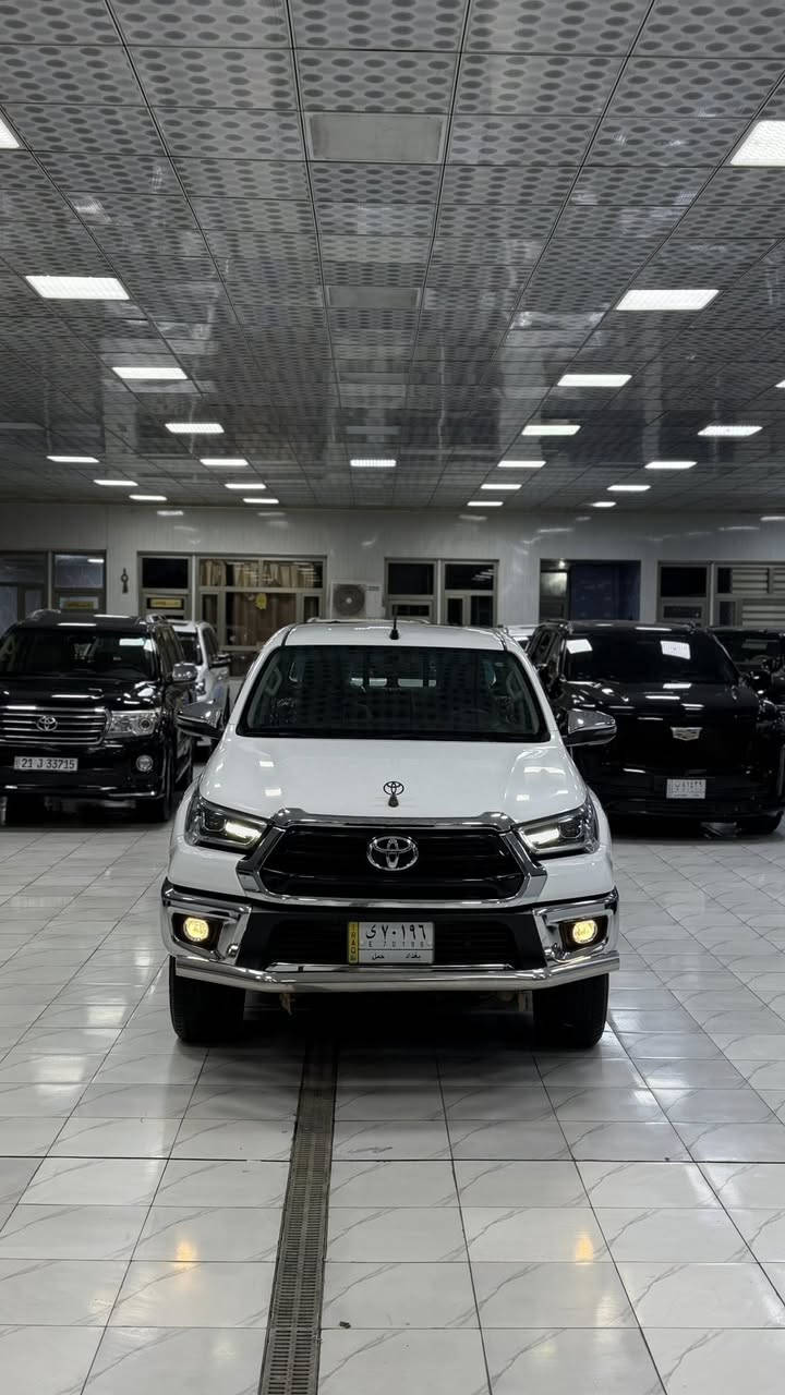 هايلوكس سعودي 2022 – فورويل
مكفولة كفاله عامه ماشيه 51 الف 

فول مواصفات للأخير

السياره ساز اصل ساير 

المواصفات :

كشنات تبريد وتدفئة

شاشة جبيرة أصلية

لايتات زينون LED (عالي واطي)

بروجكترات زينون LED

دخول ذكي وبصمات على الأبواب

تشغيل بصمة

مري شفط 

داشبول ليزري

لدات أمامية وخلفية

كاميرا خلفية + حساسات خلفية

مرايا جانبية كروم مع إشارة

تحكم كامل من الستيرن

نظام ECO لتقليل صرف الوقود

دفع رباعي 4X4

دبل خفيف + دبل ثقيل

تبريد بيانو + شاشة

كير أوتوماتيك

حساس ضغط الإطارات

ويل كب كروم ألمنيوم

منفاخ تايرات شركة

---

رقم السيارة: بغداد – تحويل ملكية مباشر
الموقع: بغداد الراشديه. ***********
