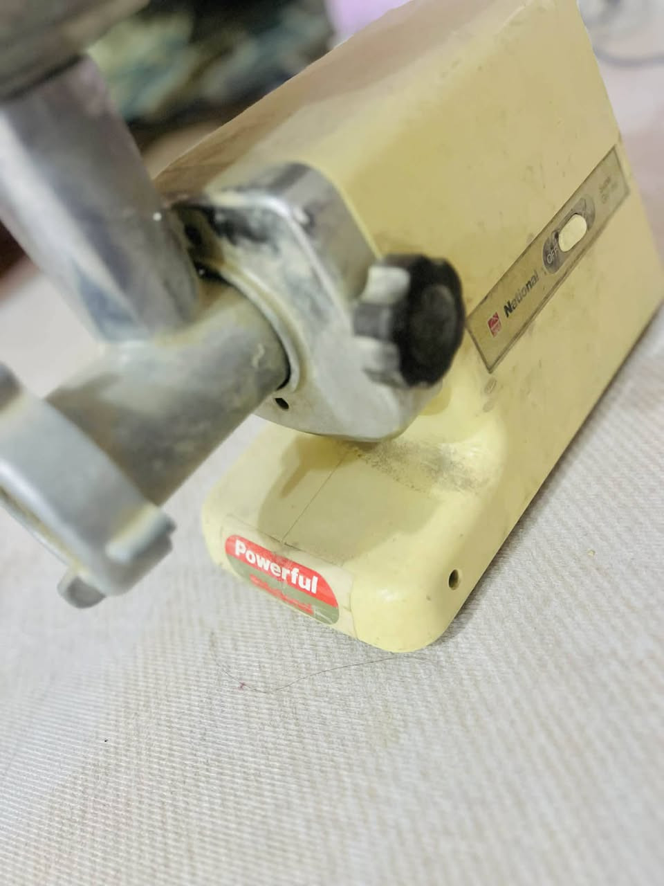 ناشنال اليابانيةياباني الأصلي الستيل الثقيل مثرامه للبيع 125 وبيها مجال


**إذا كنت صاحب هذا الإعلان وتريد حذفه لأي سبب، رجاءا أرسل رسالة إلى الدعم الفني**