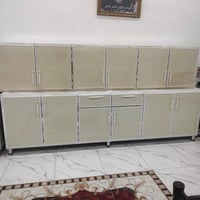 كونتر البيع جديد مامستخدم تسكام ثقيل ٣متار وسنكي متر ونص مرمر شراي يتص...