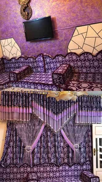 السلام عليكم 
جلسة مع بردة مسرح للبيع💜
نضافه الجلسة والبردة 
مبينات من التصوير 
وكل تفاصيلهن واضحة 
بعدهن نضيفات كُلش
العنوان : الأنبار - الخالدية 
للتفاصيل أكثر اتصلوا 
على الرقم : ***********
