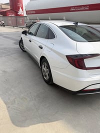 هونداي سوناتا 2021   حادثها باب خلفي اصلي نفس الون وشويه صبغ بل هلاهل ...