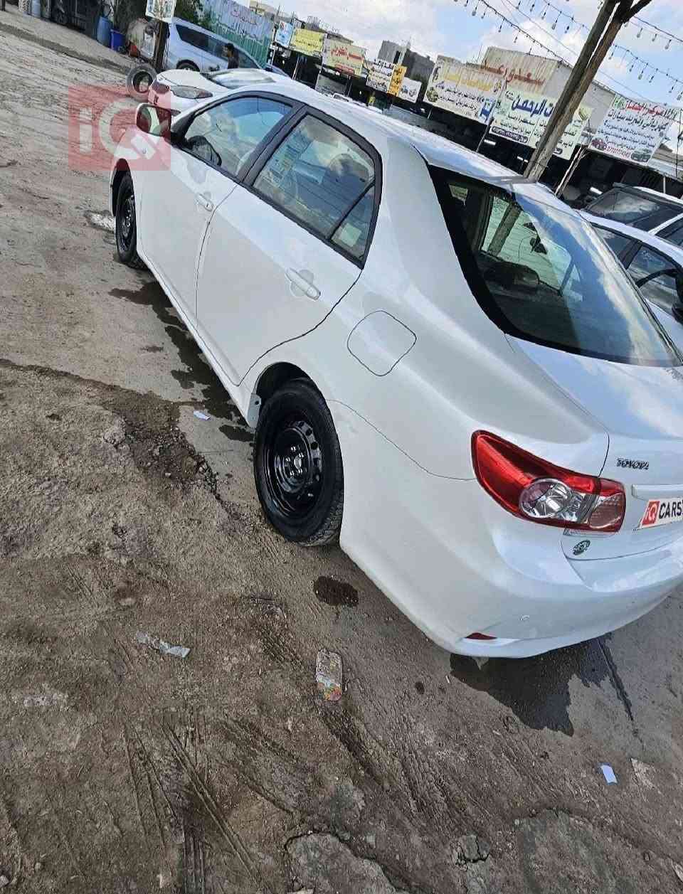 كورلا 2013
خليجي مكفوله 
ماشي 166 الف 
رقم اربيل بسمي 
مكاني بغداد 
سياره جديده احلى
الاستفسار ***********
