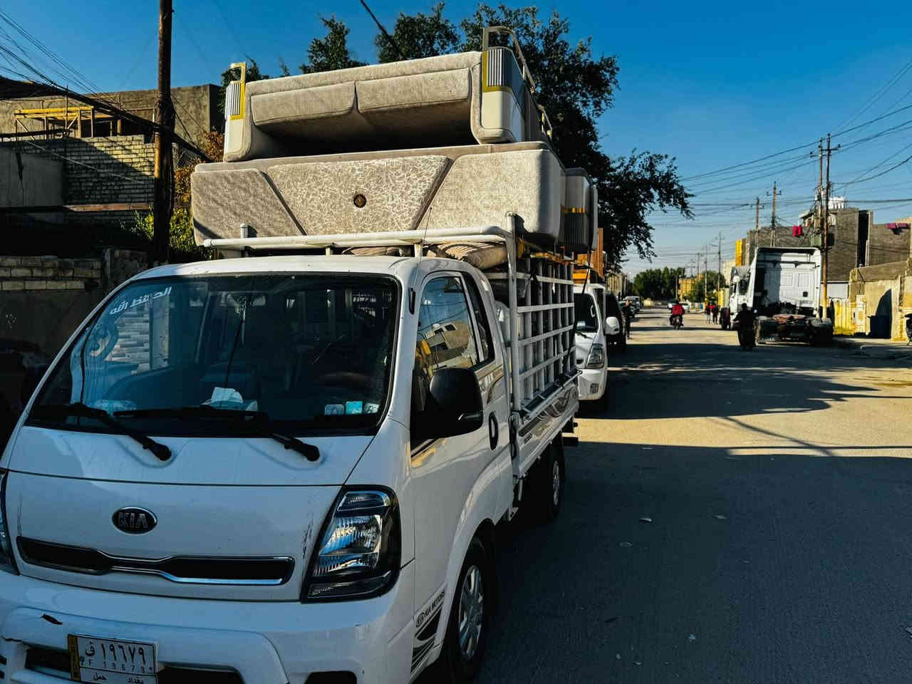 نقليات_الريان_***********  
 لنقل الاثاث المنزل وجميع الاجهزه المنزليه …
تم و بفضل لله .. تم نقل اثاث المنزل   ..للأخ المحترم(#ابو_يوسف   )   (#_من_الدوره_الى_حي_الجامعه   ) وكانت العمليه على مرحله  و كان العمل يتألف من ( سائق سياره نوع كيا 2 طن عدد2 عمال عدد4
#_فك_تركيب_غرفه_تركيه  ) امنياتنا و دعواتنا للاخ #أبو_يوسف المحترم  ان تجد الخير و السعاده في سكنه الجديد .. تعمل كوادرنا في .. كافة المجمعات السكنيه .. و بغداد .. و المحافضاات .. تحياتي استفسار على واتساب___ ‭***********‬#العراق🇮🇶
