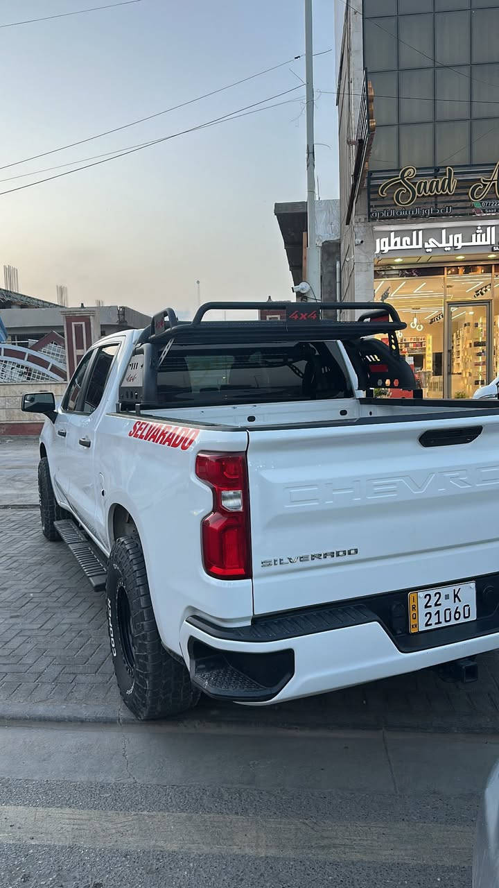للبيع

شوفرليت سلفرادو 2022

رقم اربيل ترقيم جديد 

مكينة ٤ سلندر توين توربو 2700

اللووون ابيض

• محرك ٤ سلندر  2.7 توين توربو  القدرة الحصانية 310  صاروخ واقتصادي جدا

• گير ٨ نمر طيارة

• باب طويل بدي قصير المرغوب

• تبريد امامي خلفي

• شاشة وسطية تدعم CarPlay

• باب بدي كهرباء

-ماشية 119الف 
ضرر/ موضح بالصور

ايرباك برده فقط مرجع سستم

مكان السيارة بصره
السعر 239 وبيه مجال جداً بسيط 

***********
