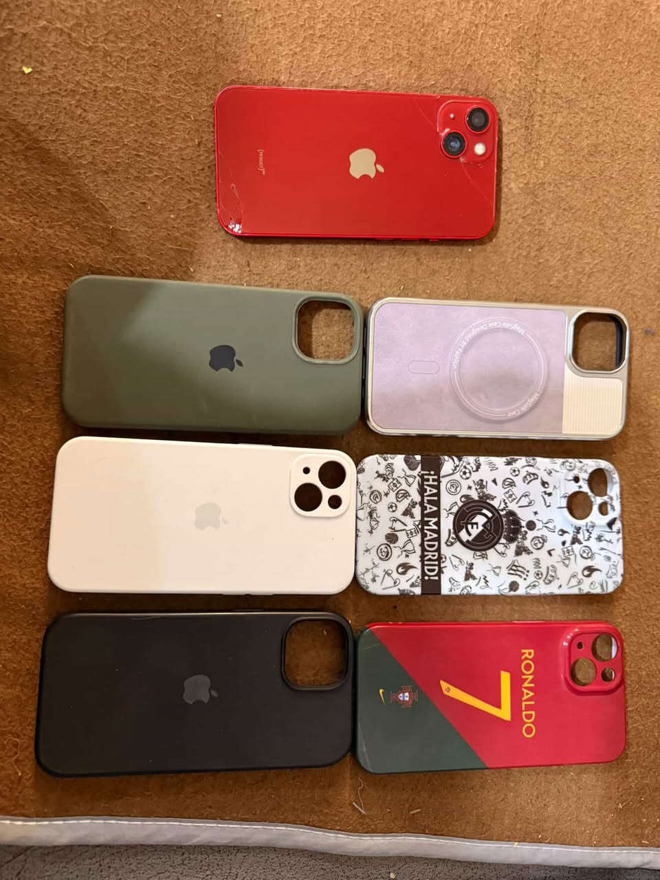 ايفون 13 عادي
ذاكره 128 

بطاريه 82 

فقط ضهر مفطور 

باقي الجهاز مكفول مامفتوح 

ويا 6 كفرات 

السعر 400 

العنوان ناصريه مركز

***********
