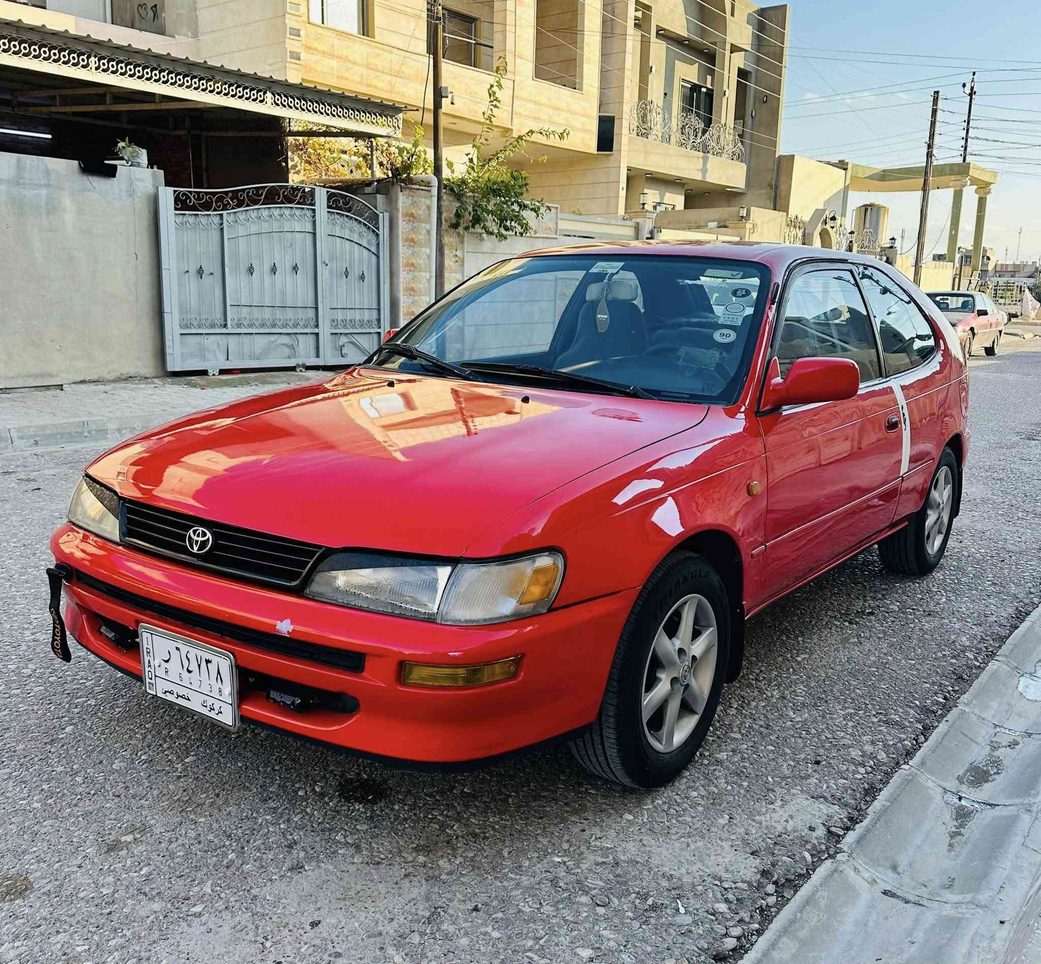 كورله ايسر بلاد موديل 1993 تبريد تدفئة شغال 
صبغ عام جماليه مكفوله من ضربة محرك 16 
مشروع وطني ل 27 شرط تحويل مكاني كركوك 
 كير محرك بلشرط سعر 42 وبيها مجال قليل 
 ***********
***********مكاني كركوك
