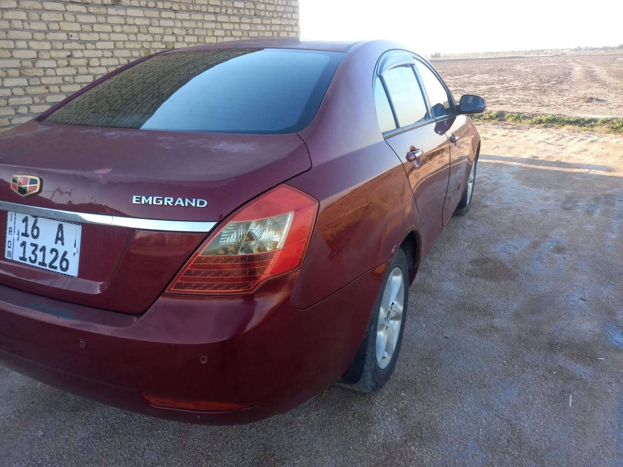 جيلي امكراند موديل ١٢ سنويه ل ٢٩ كفاله من الضربه وتبديل محرك كير مقدم تخم تاير تدفئه تبريد شرط كهربائيات كله شغاله السعر ٤٨ وبيه مجال قليل مكان سماوة  تصال ***********
