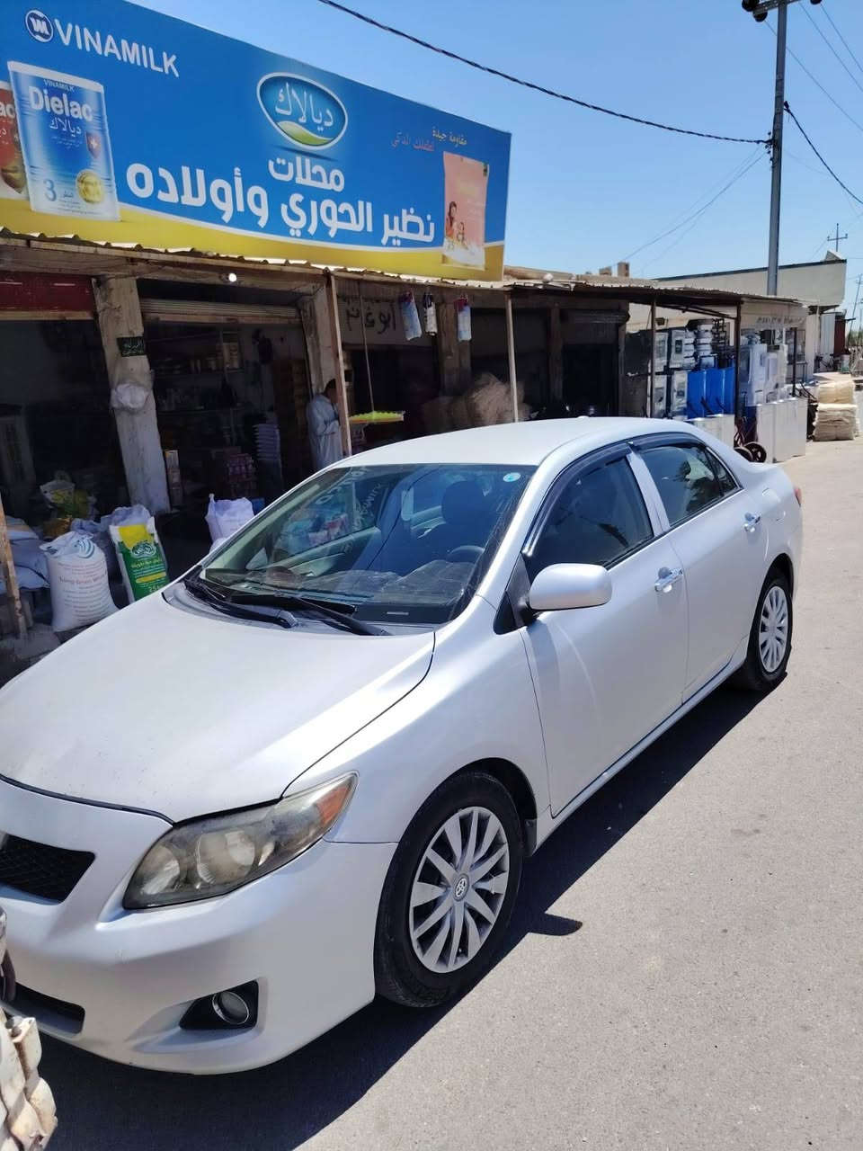 السلام عليكم للبيع كورلا موديل 2010واد امريكي كلين بدون صبغ بدون تبديل فقط مكانين بارد صغار رقم اربيل سنويه بعد ست تشهر تسقط شرط التحويل محرك كير شرط صدر تواير جديد سياره جاهزه بدون مصرف السعر 110وبيه مجال شي قليل للستفار الاتصال علا رقم ***********مكان سياره كركوك الحويجه
