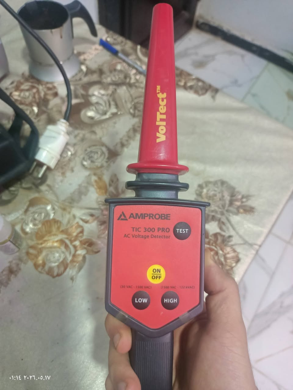 Amprobe TIC 300 PRO كاشف جهد   عالي بحالة الزيرو بيقيس ضغط عالي ومنخفض
للبيع 01212170548


**إذا كنت صاحب هذا الإعلان وتريد حذفه لأي سبب، رجاءا أرسل رسالة إلى الدعم الفني**