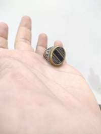 خاتم فضة • نخلة مجسمة • كربلاء