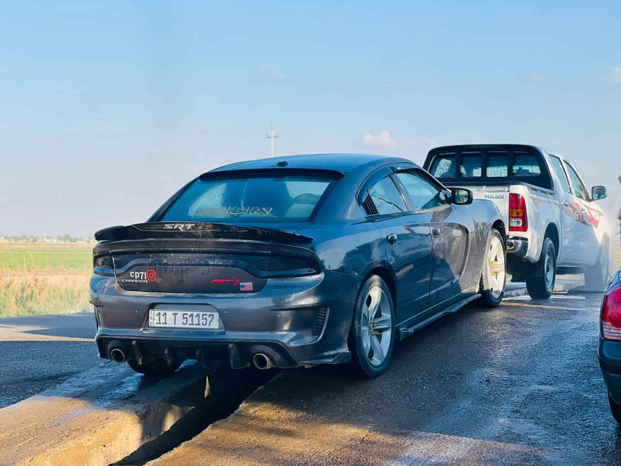 سلام عليكم جارجر موديل 2016 رقم بغداد دولي بسمي  سياره جديده بدون ضرر بيه مكانات صبخ أثر جراد كير محرك كفاله مكينه 3600 صدر امامي خلفي جديد
سياره فول موصفات عدا الفتحه
1بصمه تشغيل عن بعد 
2كشنات جليد كهربائي 
3 تحكم ستيرن
4ويل 20 تخم تاير جديد 
شاشه كبيره+كامره
حساسات خلفيه
كير طياره 
منضومه زنون 
كروس سرعه
داخل كاربون
جناح خلفي 
محدد سرعه 
سعر (157) وبيه مجال للبيع أو مراوس 
مكاني ديالى وقم ***********
