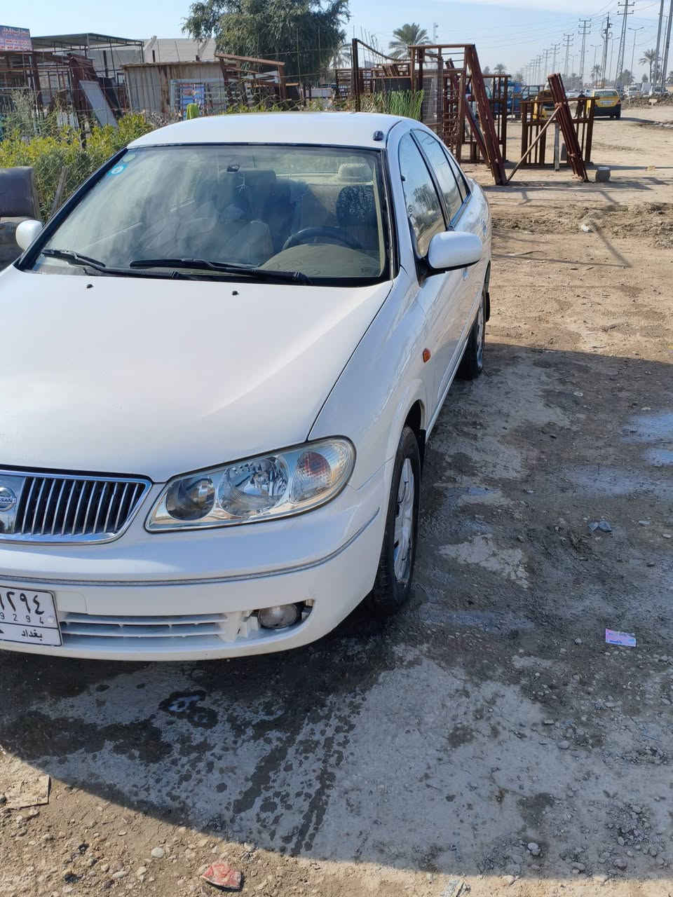 سلام عليكم نيسان سني ياباني 2008 محرك اسود لا تنقيص ولا تبخير تبريد ثلج مناقصه شي بيه صبغ جاملغ الامي والخلفي مكان السياره بغداد ابو غريب السعر 92 وبية  مجال حك الجية متواجد ع الفيس واتساب فقط ***********
