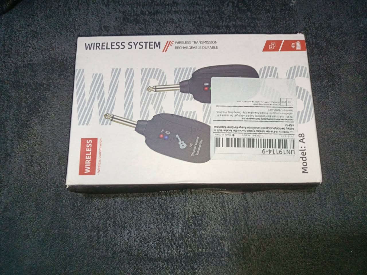 تخلص من هوسة الكيبلات واعزف بحرية كاملة!
للبيع جهاز إرسال واستقبال صوتي لاسلكي (Wireless Audio System) مناسب للجيتار، العود الكهربائي، الكمان، الأورج، أو أي آلة موسيقية ثانية.


**إذا كنت صاحب هذا الإعلان وتريد حذفه لأي سبب، رجاءا أرسل رسالة إلى الدعم الفني**