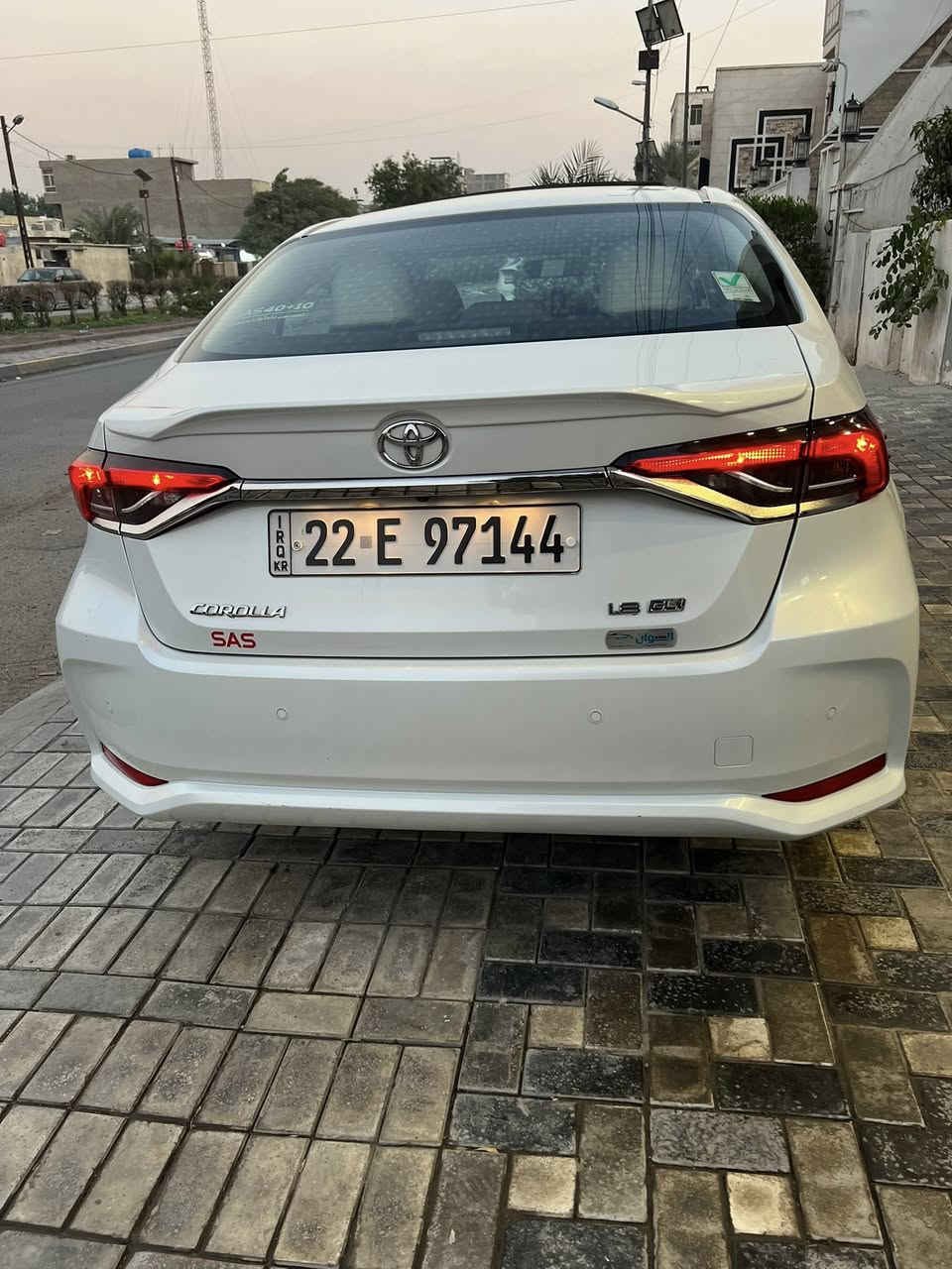 سلام عليكم كورلا للبيع (ساز) بانزين موديل 2024
فول مواصفات 1/1 رقم أربيل سنويه بأسمي هزه جديده 

ماشيه 21 الف سياره جديده  

السعر 197$ للأستفسار 

*********** 

مكان السياره بغداد حي جميله
