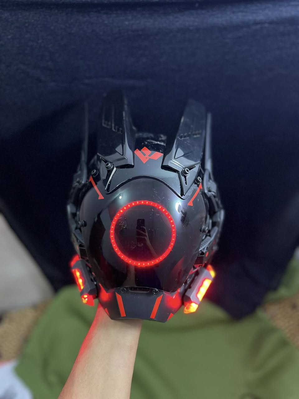 السلام عليكم هذا قناع مدري خوذه بهذا الشكل حط سعرك بل يرضي الله وبلعافيه


**إذا كنت صاحب هذا الإعلان وتريد حذفه لأي سبب، رجاءا أرسل رسالة إلى الدعم الفني**