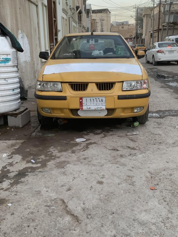 سلام عليكم 
اخي اقره المنشور 
سمند مديل 11سياره كهربائيات كلها شغاله 
المكينه بيها تبخير اول ما شغل وتگطع 
هيئه ماعرف شكد عليها ابيع عل مشتري غرامات ما عليها ولا ربع 
السياره بدون تبديل ولا ضربه قويه مجرد طخه بل مدكر الخلفي  واضحه بل صور منضومة غاز جديد 
راعيها بل عماره انه ابيع فقط راعي وتحويل!!
سنويه منتهيه ب19 ولسعر 22والسياره كلش نضيفه 
البصره. ***********
